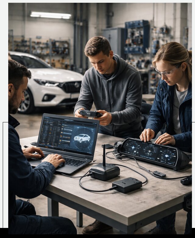 Разработка Connected Car и ПО для автопрома в Лысьве