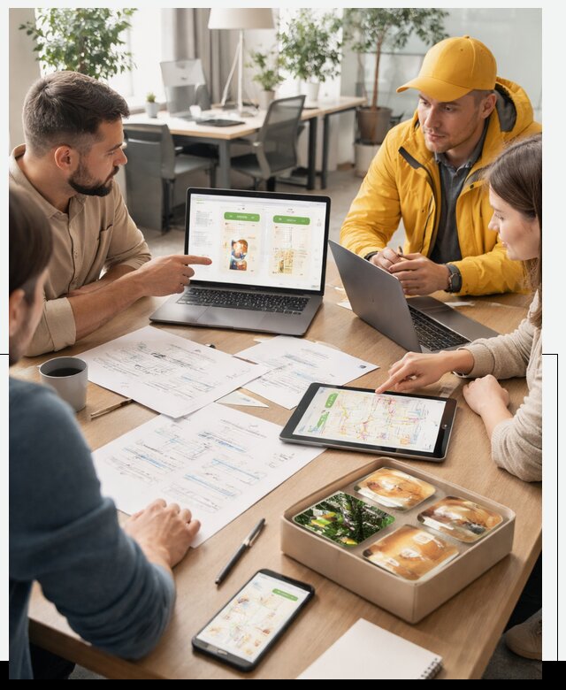 Разработка агрегатора доставки еды в Лысьве от 15386 р., АвикейЛсь